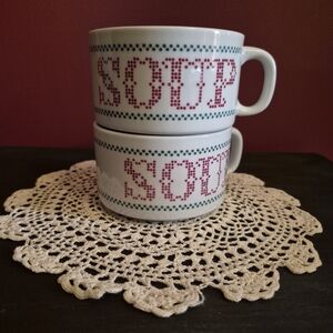Charming Soup Mugs